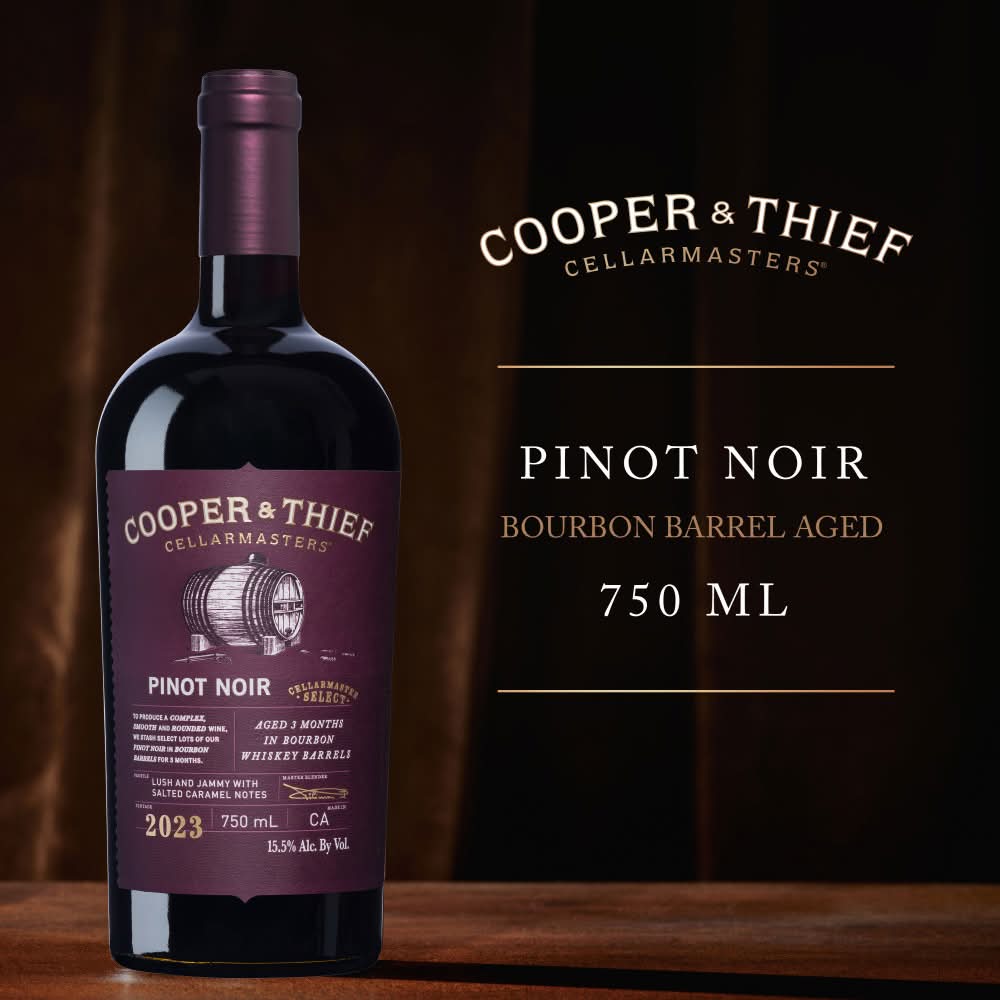 Cooper & Thief Barrel Aged Pinot Noir, 2023 (750 ml)