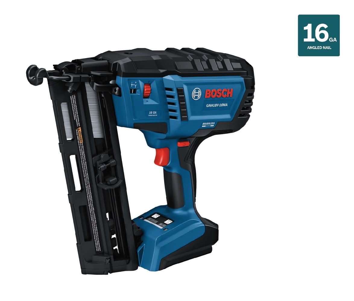 Bosch 18V Brushless 2-1/2-in 16 -Gauge Cordless Finish Nailer