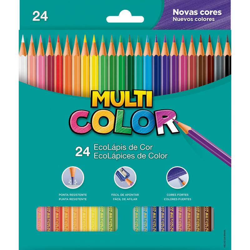 Faber-castell lápis de cor multicolor (24 unidades)