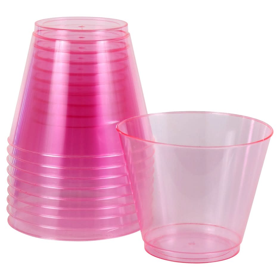 Crafter's Corner Light Pink Tumblers 9 oz (10 ct)