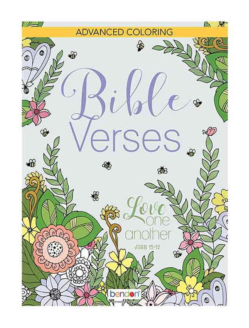 Bendon Bible Verses Advanced Coloring Book