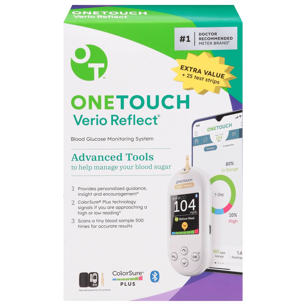 OneTouch Verio Reflect Blood Glucose Monitoring System