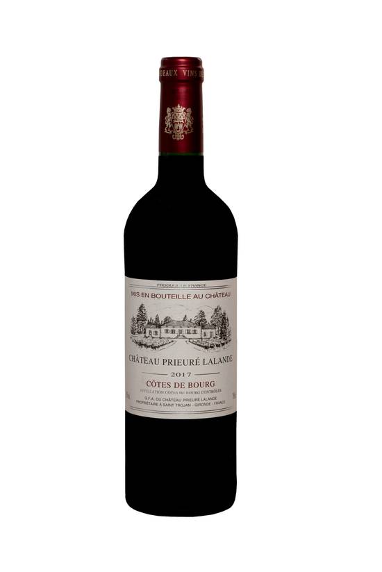 Château Prieuré Lalande - Vin rouge de Bordeaux côtes de bourg 2017 (750 ml)