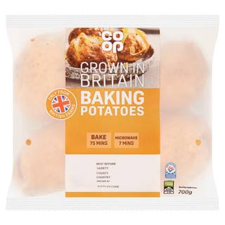 Co-op British 4 Baking Potatoes