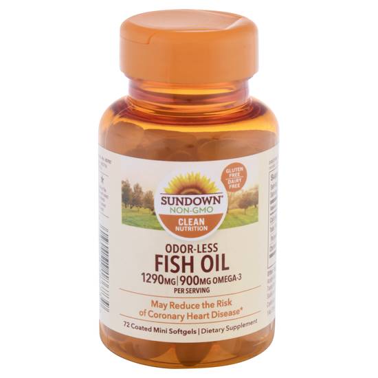 Sundown Fish Oil Omega 3 Mini Softgel (60 ct)