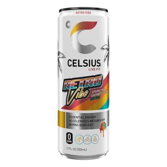 Celsius Retro Vibe 12 oz Can
