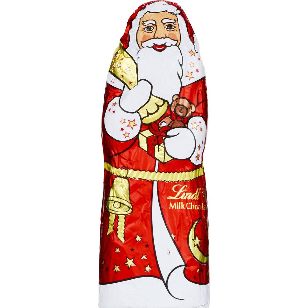 Lindt Holiday Santa Milk Chocolate Candy, 1.4 Oz