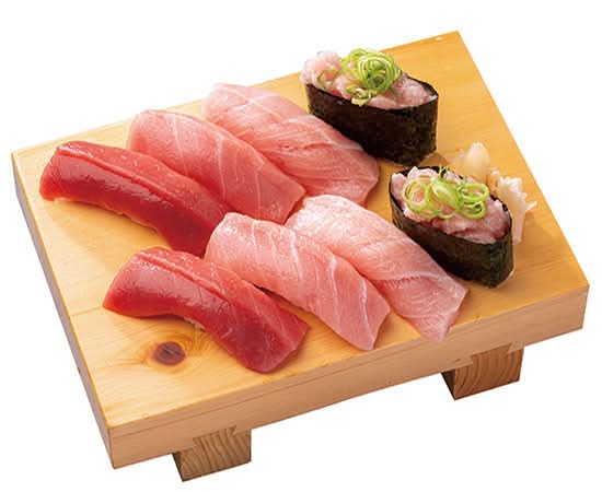 まぐろざんまい握り8貫