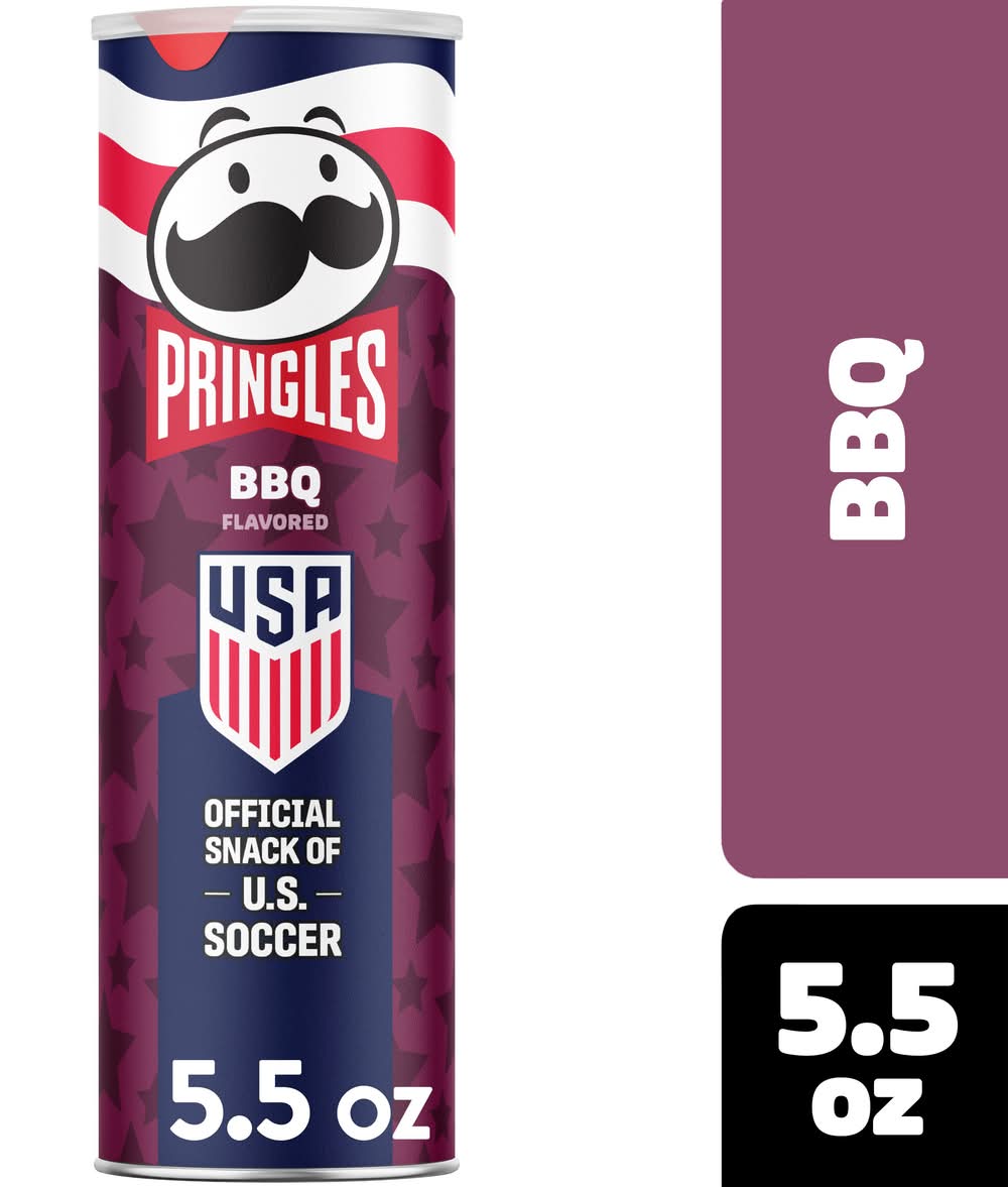 Pringles Potato Crisps, Bbq (5.5 oz)