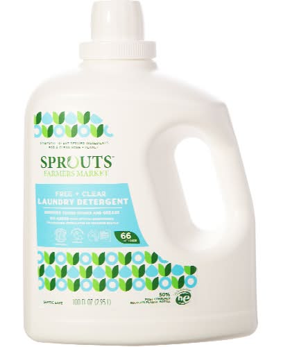 Sprouts Free And Clear Laundry Detergent