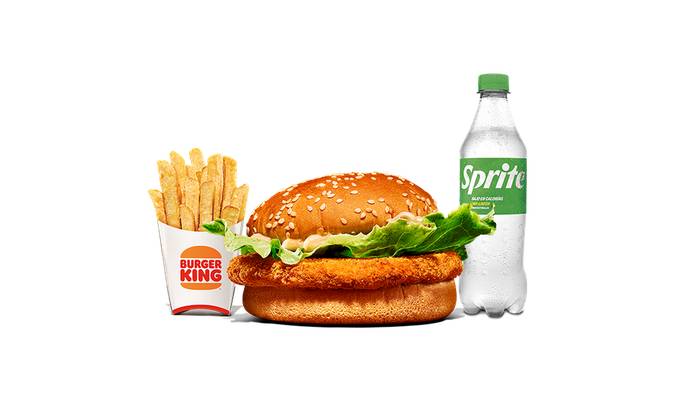 King Ahorro Menú Chicken Burger