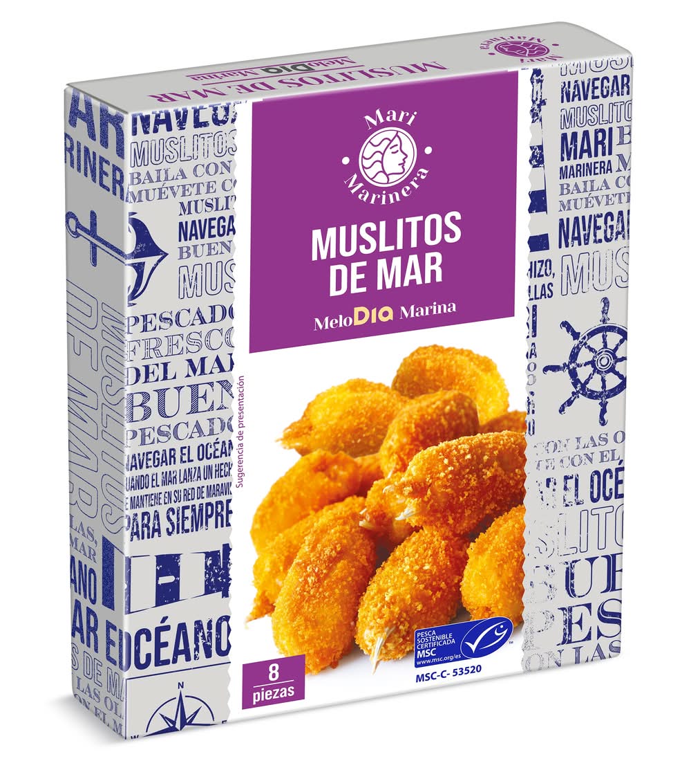 Muslitos De Mar Msc Mari Marinera De Dia Caja 250 G