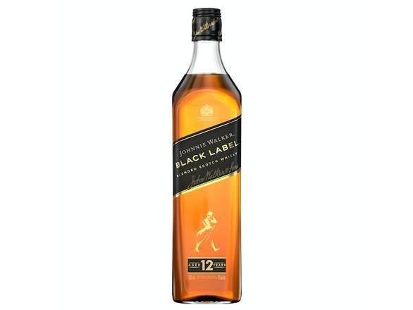 Johnnie Walker Black Label Blended Scotch Whisky 750ml Bottle