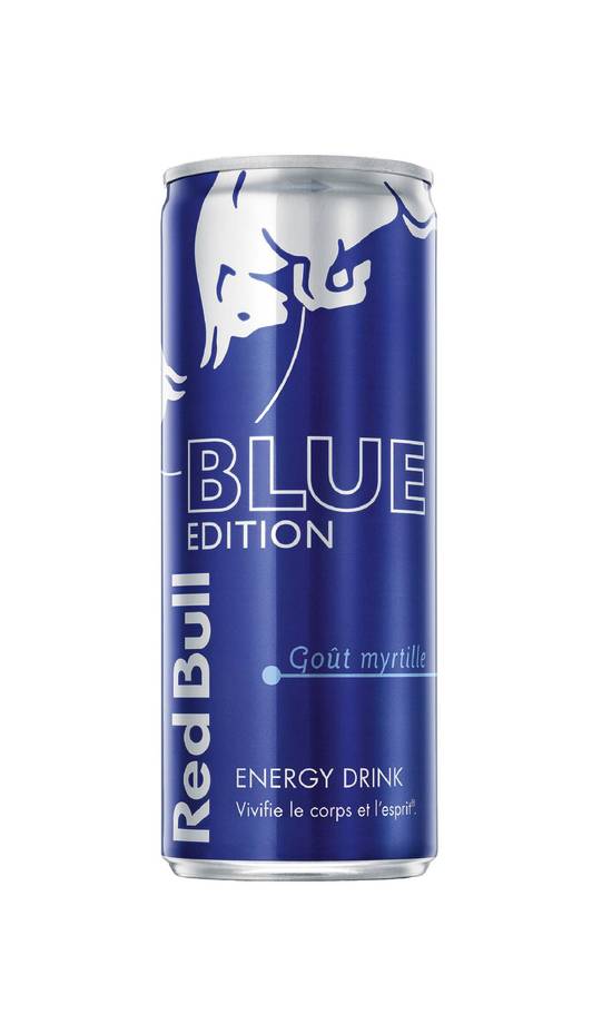 Red Bull - Boisson énergisante blue edition (250 ml) (myrtille)