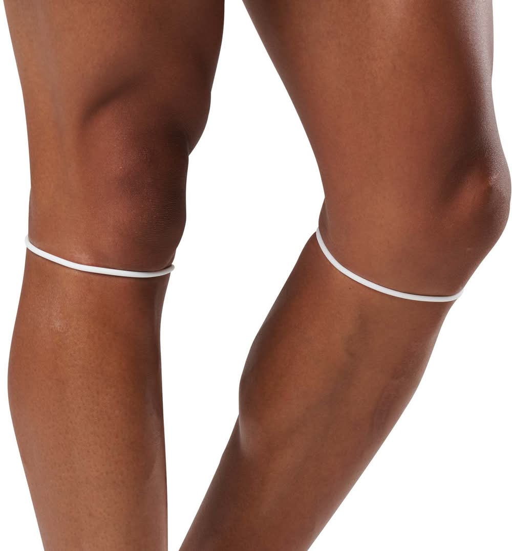 Shock Doctor Silicone Patella Band (Pair) (White, One Size)
