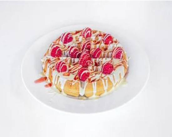 Raspberry Sensation Waffle