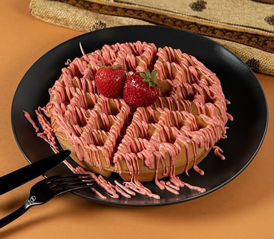 Strawberry Waffles