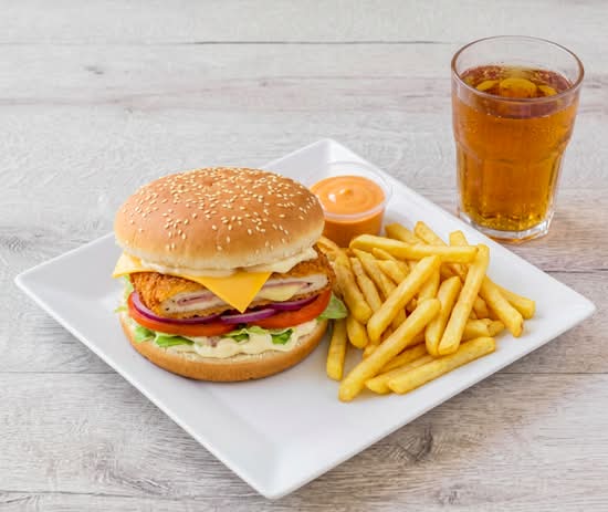 Menu le cordon bleu burger