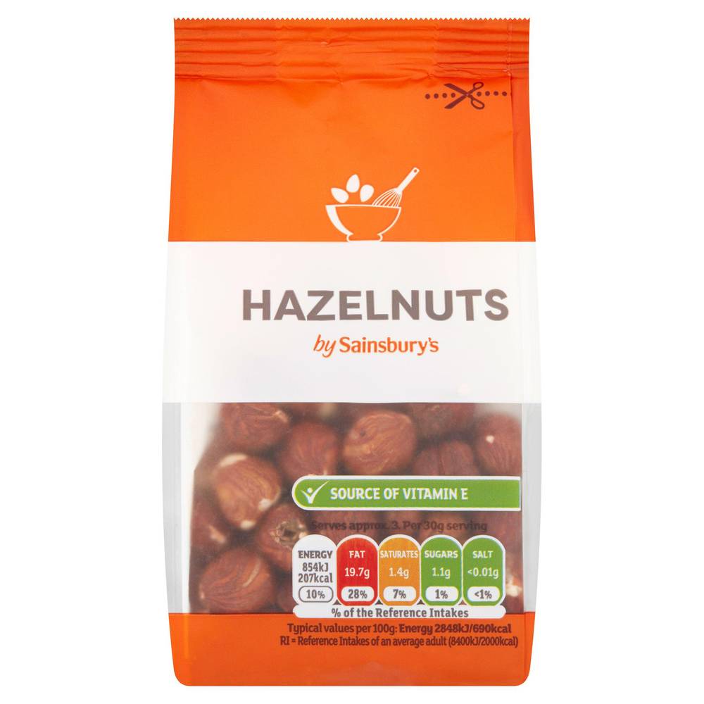 Sainsbury's Snack Hazelnut Kernels 100g