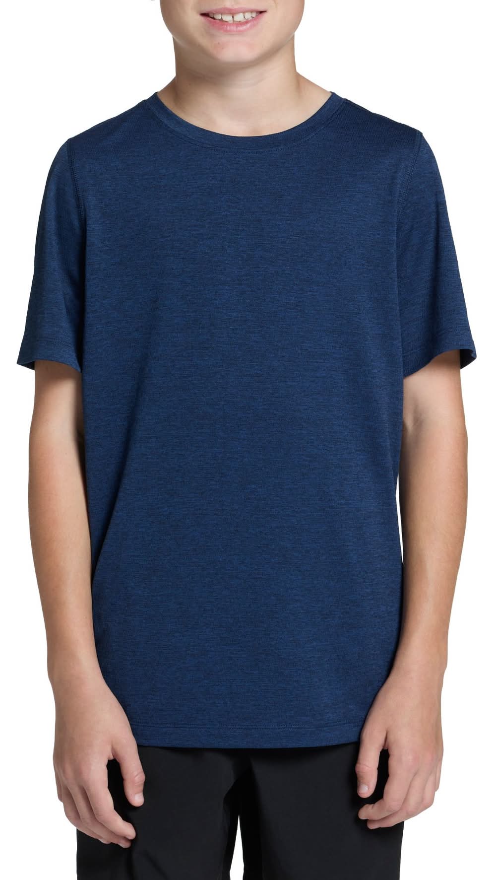 DSG Boys' Movement T-Shirt (University Navy Heather, XS)