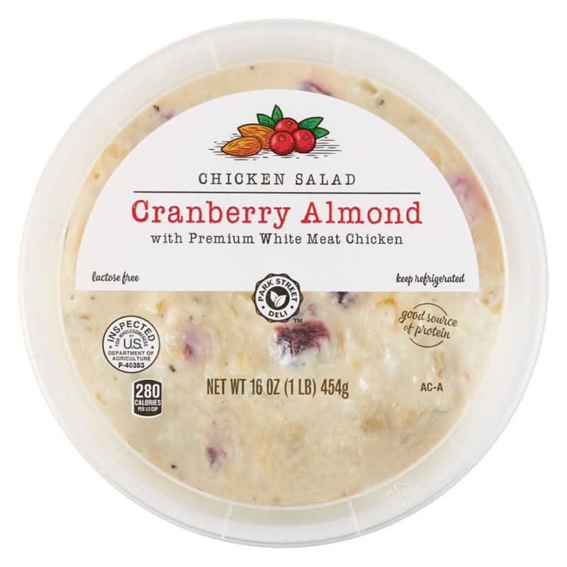 Park Street Deli Chicken Salad, Cranberry Almond (16 oz)