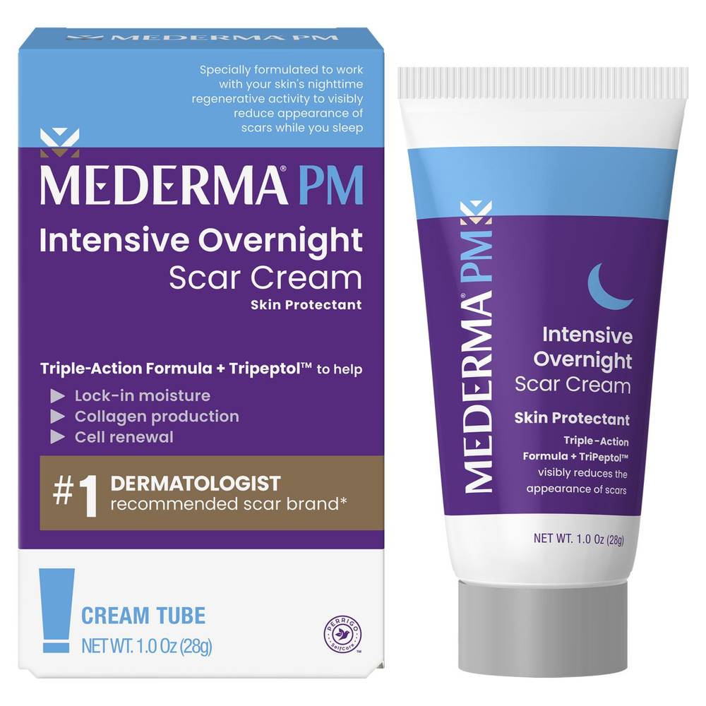 Mederma PM Intensive Overnight Scar Cream, 1 OZ