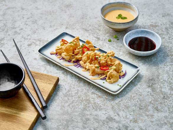 Popcorn shrimp
