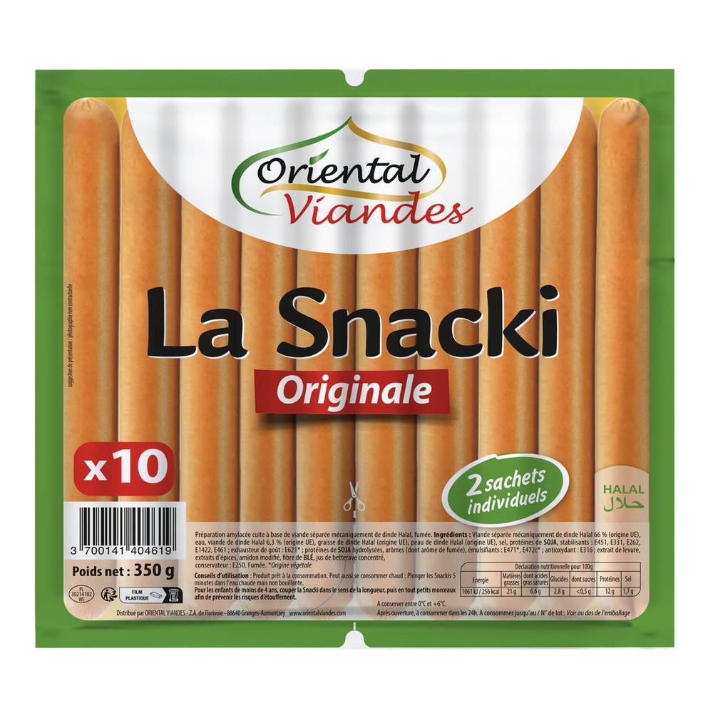 Oriental Viandes - Le snack original saucisses