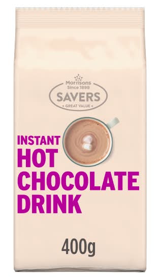 Morrisons Savers Instant Нot Chocolate Drink (400g)