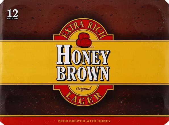 Dundee Honey Brown Amber Lager (12x 12oz cans)
