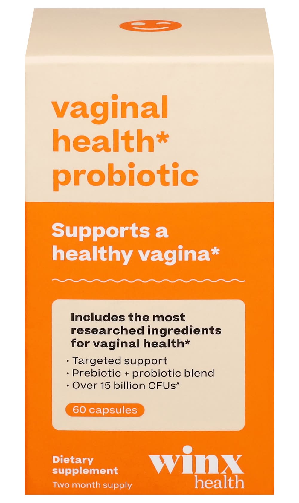 Winx Vaginal Health Probiotic Supplement Capsules (60 ct)