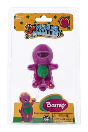 World's Smallest® Barney™ Plush Toy Barney