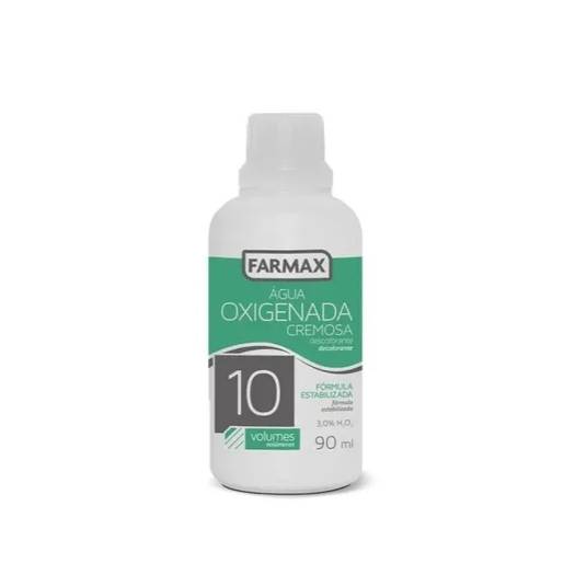 Farmax água oxigenada cremosa 10 volumes (90 ml)