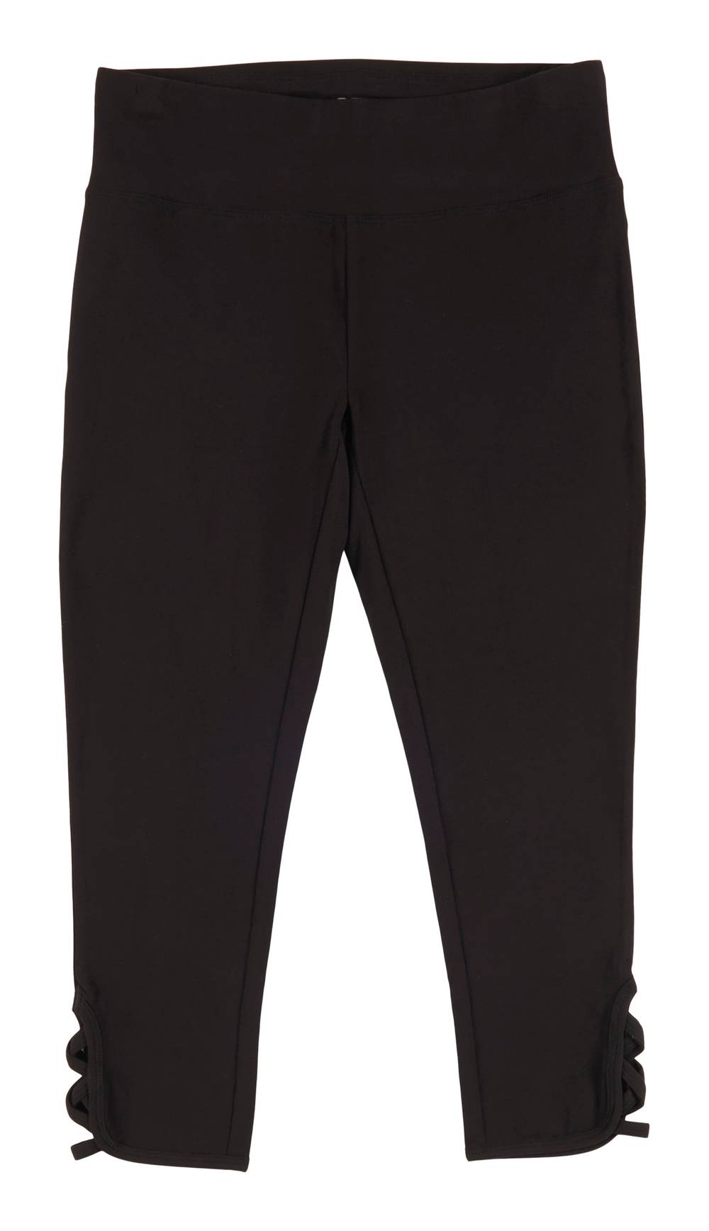 Legging de style capri à taille haute et détails sur le côté ACX Active pour femmes (TTG, Anthracite) / ACX Active Women's High-Rise Capri Leggings With Side Detail (XXL, Anthracite)