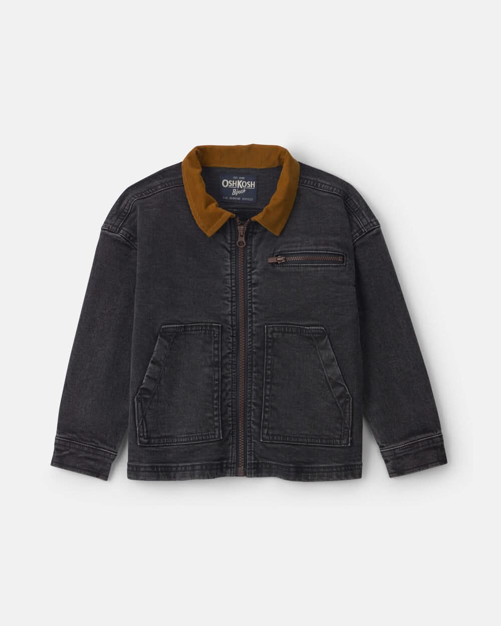 Toddler Boy Utility Barn Jacket - Black - 24M