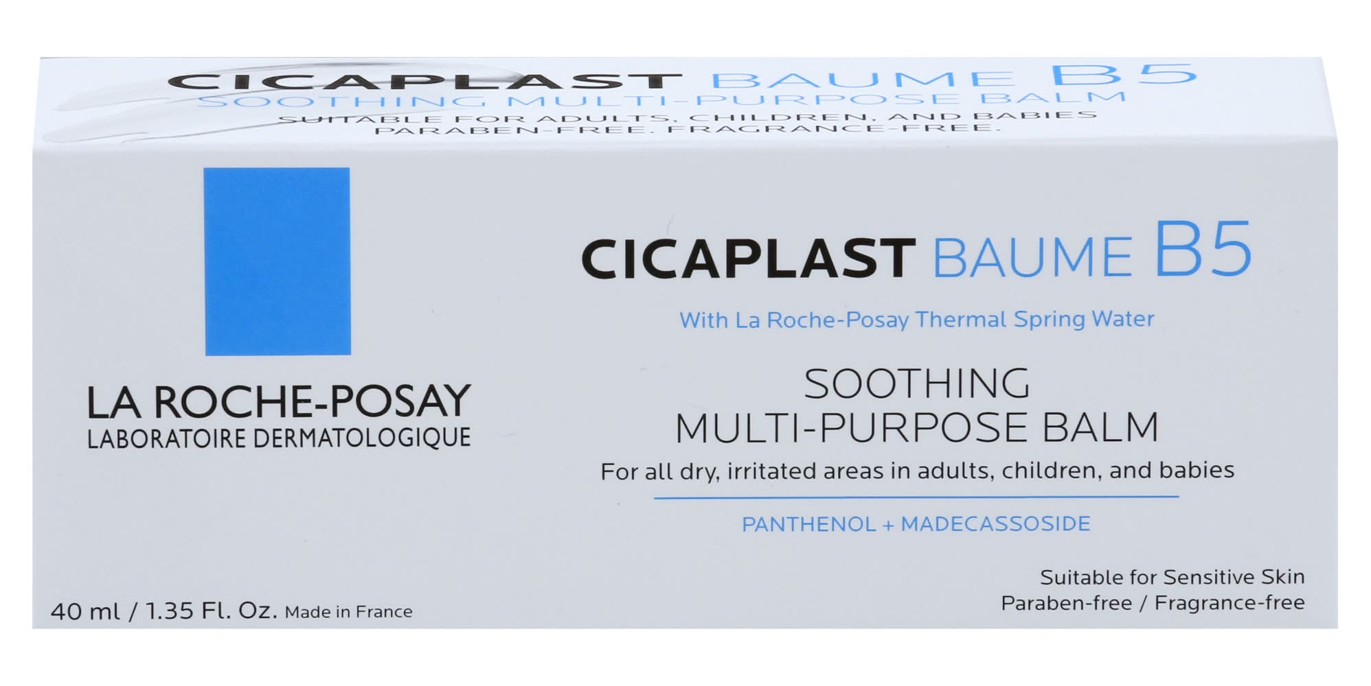 La Roche-Posay Soothing Therapeutic Multi-Purpose Cream Cicaplast Balm B5 (1.35 fl oz)