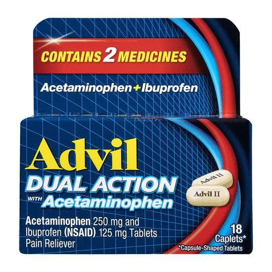 Advil Dual Action 18ct