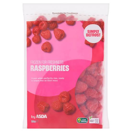 Asda Raspberries 300g