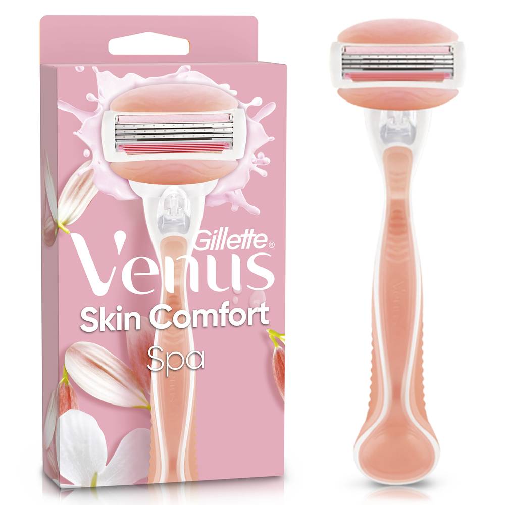 Gillette Venus · Skin comfort máquina de afeitar recargable