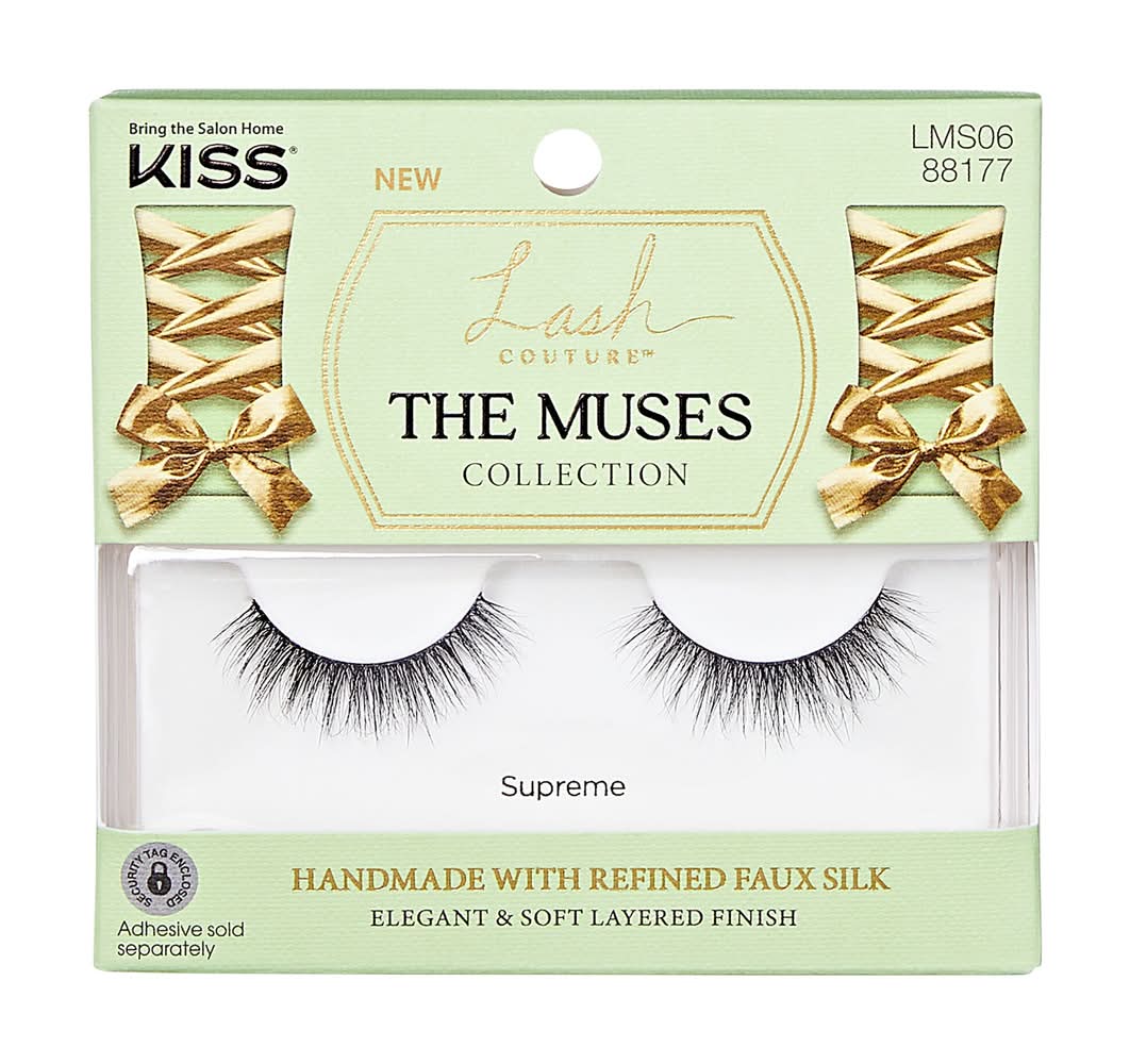 KISS Eye Lash Couture the Muses Collection, Black (2 ct)