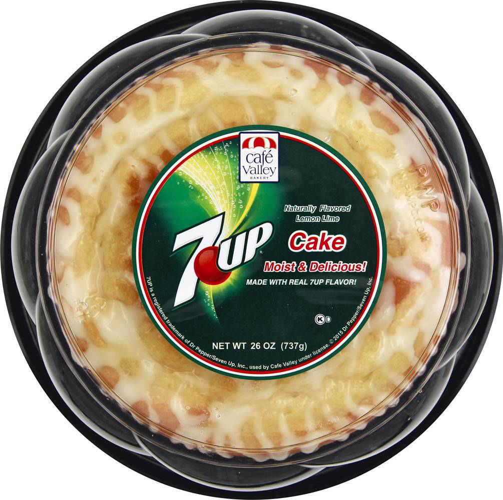 Café Valley 7Up Lemon Lime Cake (1.62 lbs)