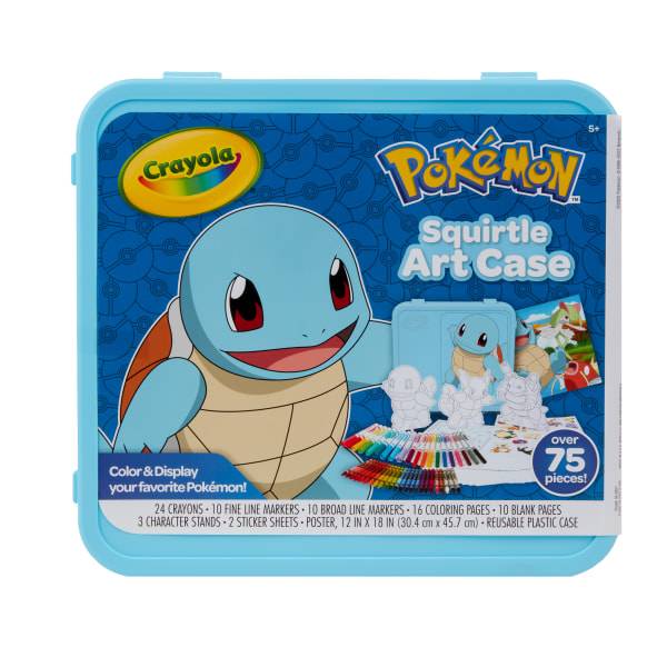 Crayola Pokémon Squirtle Coloring Art Case (75 ct)