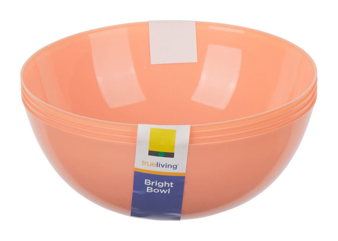 True Living Bright Bowls 4 Ct Assorted