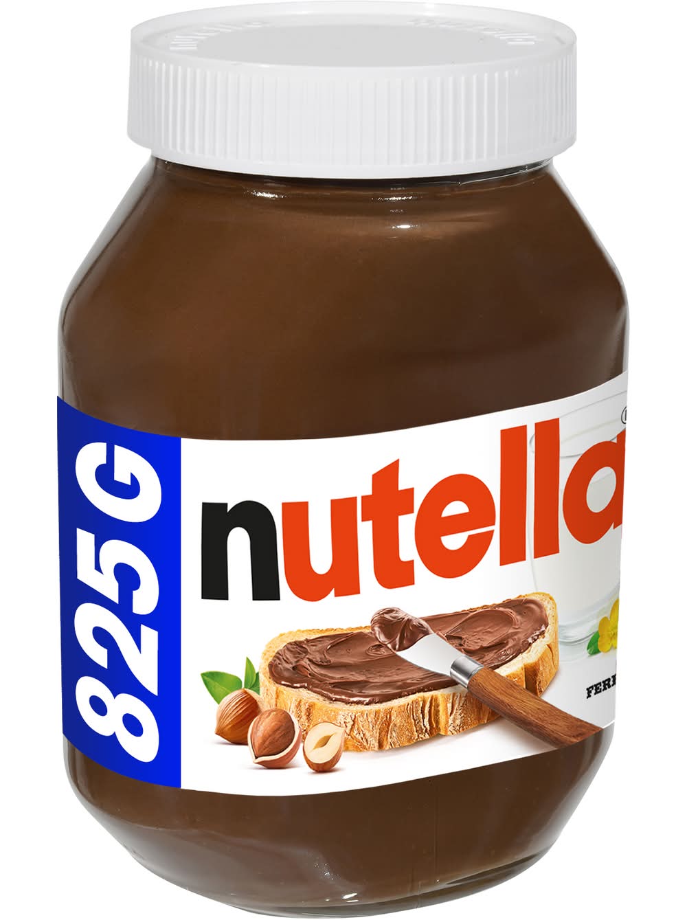 Nutella - Pâte à tartiner, noisettes-cacao (825g)
