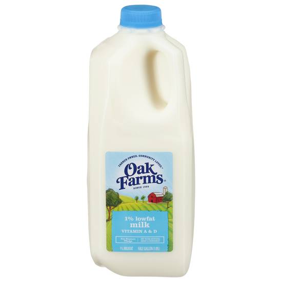 Oak Farms Vitamin a & D1% Lowfat Milk (1.89 L)