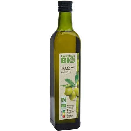 FID -Huile  d'olive vierge extra Bio CARREFOUR BIO - la bouteille de 50cL