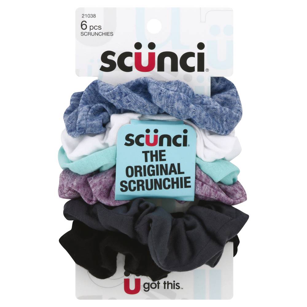 Scunci the Original Scrunchies (6 ct)