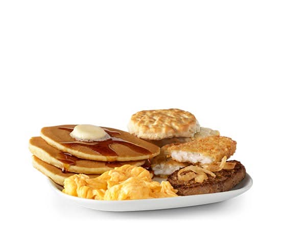 Big Breakfast® with Steak & Hotcakes
