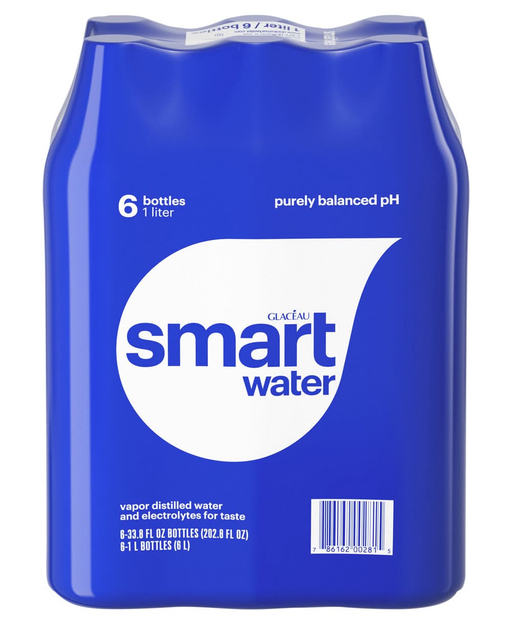Smartwater Distilled Water, Vapor