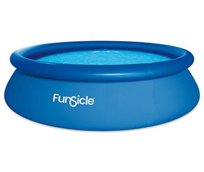 Funsicle Blue Quickset Inflatable Ring Above-Ground Pool (10' x 30" )